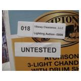 Hampton Bay Atchison 3-Light Oil-Rubbed Bronze
