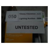 Commercial Electric 5 in. White LED Recessed Gimba