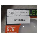 alo RL 5 in. and 6 in. White Integrated LED Recess