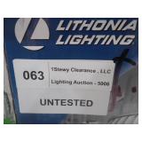 Lithonia Lighting Wall-Mount Outdoor Metallic Fluo