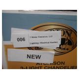 Hampton Bay Atchison 3-Light Oil-Rubbed Bronze Dru