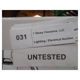Hampton Bay 1-Light Chrome Bath Light