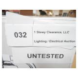 Hampton Bay 1-Light Chrome Bath Light