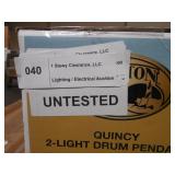 Hampton Bay Quincy 2-Light Oil-Rubbed Bronze