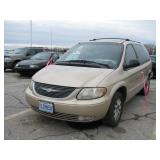 2001 CHRYSLER TOWN-COUNT