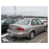 1999 TOYOTA COROLLA
