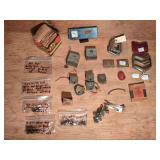 Shelf of Vintage Car Parts