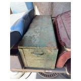Green Wooden Chest