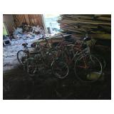 Vintage Bicycles (not yet lotted)