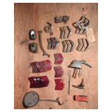 Shelf of Vintage Car Parts