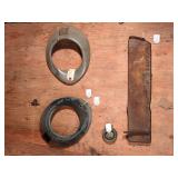 1940 Ford Pickup Apron, Headlight Rings & (10) Bumper Guards