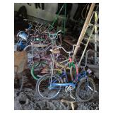 Vintage Bicycles (not yet lotted)