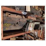 Shelf of Vintage Car Parts