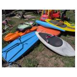 Waterskis and Sleds