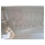 12 wine glasses