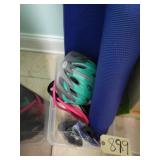 Bike helmet, mat