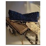 Blue Sasha Handbag, 2 small handbags