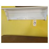 Wall hanger (9' h, 6' d, 36' w)
