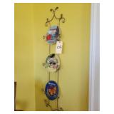 Oneida - Sakura decorative plates & rack