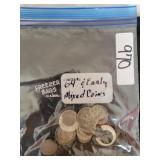 64' & early mixed coins