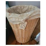 Wicker hamper