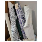 Box of upholstery fabric