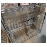 3 tier metal shelf