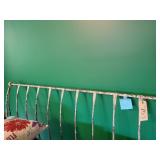 Queen Iron sleigh bed by Charles E Rogers