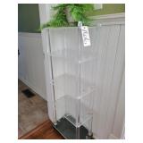 Acrylic 5 shelf stand