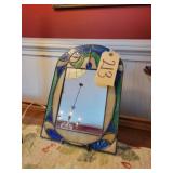 Small Stained glass mirror