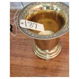 Brass urn
