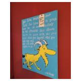 Dr Suess on Canvas