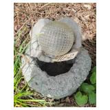 Flower pot, globe, hand decor