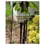 Shepherds hook, wind chime