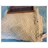 Hand-made crochet throw, Songs of Songs decor