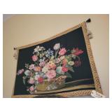 Floral tapestry