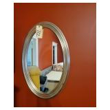 Oval shape mirror