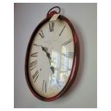 Oval wall clock (GrandCafe Marsot)
