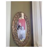 Leaf style mirror