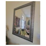 Beveled mirror (32' w, 43' h)