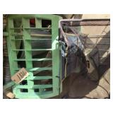 Green Cart & Grass Catcher