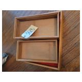 Wooden boxes