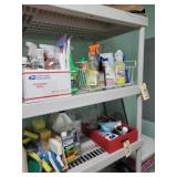 5 tier plastic shelves (without contents!!)