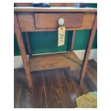 Vintage one drawer end table