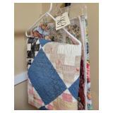 Quilt, Quilted pillow shams