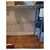 3 tier metal shelf