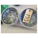 Oriental blue&white bowls