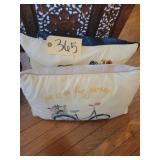 Bicycle pillows
