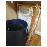 3 Laundry Clothes Stands, Laundry basket