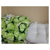 3 New Patio Cushions, 2 Cream color cushions
